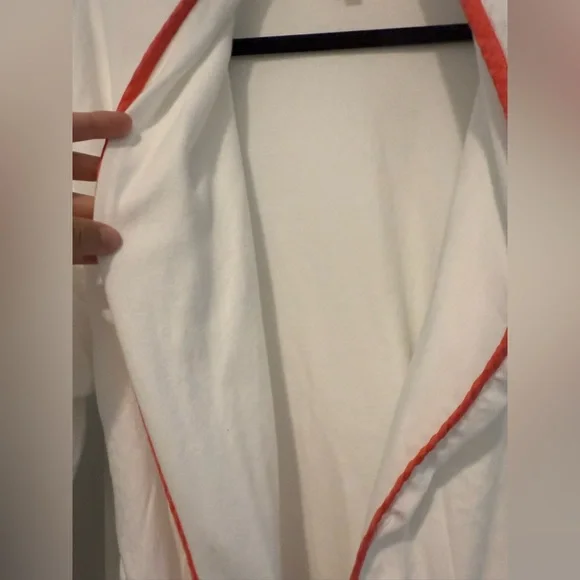 Lenora Coral Vandy Cotton Robe - Picture 4 of 6